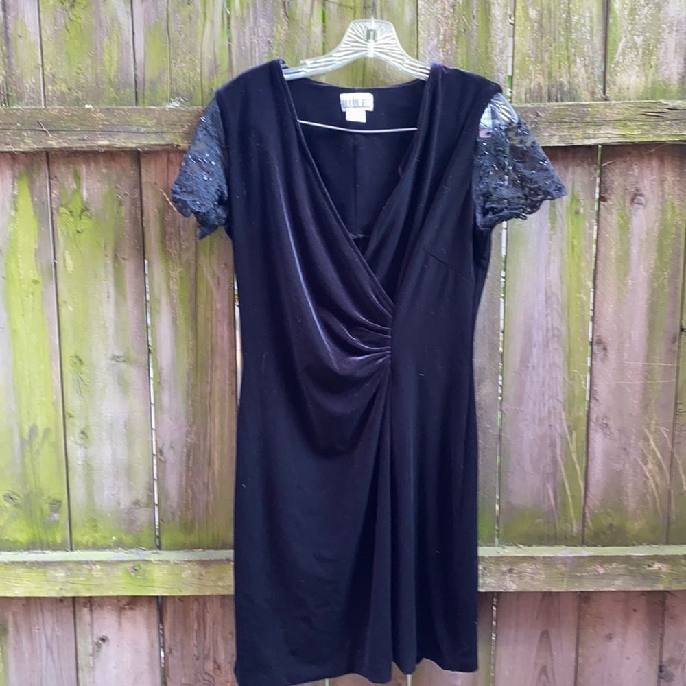 Robbie Bee velour dress sz. 10